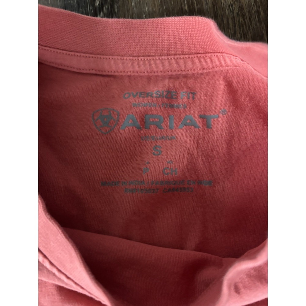 Ariat Long Sleeve Tee in Dusty Rose - Picture 4 of 4